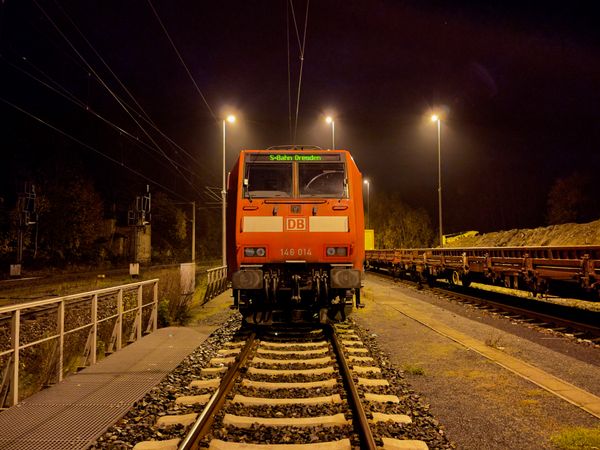 Nachts, wenn die Züge schlafen